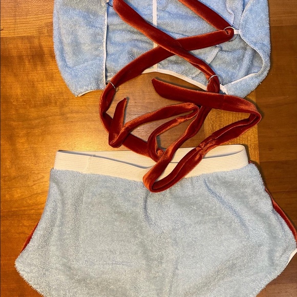 HANDMADE 2 PIECE SUNSUIT - Picture 2 of 2